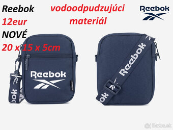 Ruksak Cropp, Taška na plece Reebok, Nákupná džínsová taška - 10