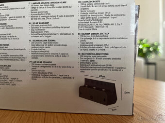 Vonkajšie solárne svietidlo - 10