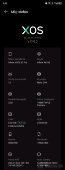 Infinix note 30 pro 8/256gb - 10