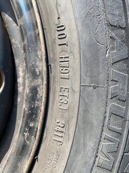 Oceľové disky 5x112 R15 ET60 6J + Barum SnoVanis 195/70 R15 - 10
