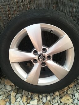 liníkové disky s pneu Škoda Fabia II R15 - 10
