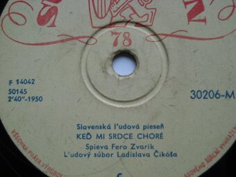 Gramofonové platne šelakové - 10