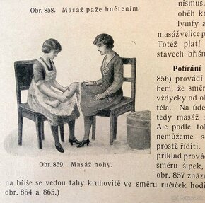 Starožitné lékařské knihy Nové domácí léčení z roku 1920 - 10