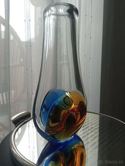 Vaza z hutného skla - 10