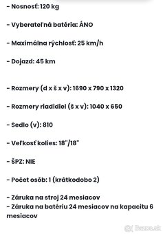 E-babeta Nova 2rZáruka e moped e skuter elektricky - 10