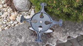 15kg velké jednomiskové váhy s orlem po renovaci - 10