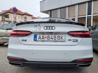 Spoiler kridlo lipko kufru AUDI A5 S5 RS5 model B9 - 10