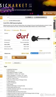 Predám Cort EVL-Z6B - 10