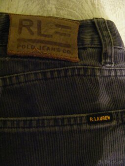 Pánske kordové džínsy Hilfiger a Ralph Lauren - 10
