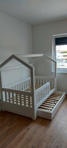 Predám detskú domčekovú posteľ - NOVA - 10
