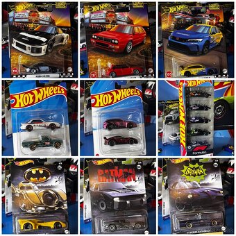 Hot wheels autíčka - 10
