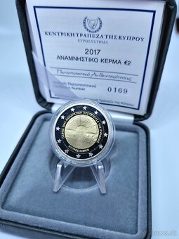 2eur.sk - pamätné 2€ euro Cyprus - Proof + BU - 10