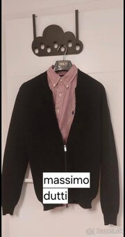 Massimo dutti mikina na zips - 10