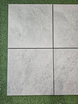 Dlažba terasa, protismyk-ova, 60x60, hrúbka 2cm stredne sivá - 10