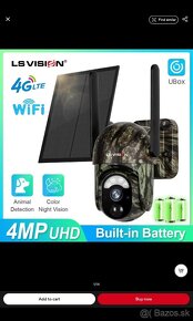LS VISION WIFI solárna fotopasca bezpečnostná kamera - 10
