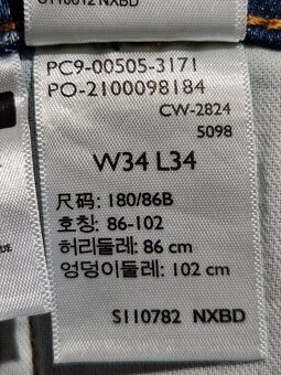 Pánské džíny Levi's 505 W34/L34=44/116cm p181 - 10