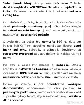 Detská šmykľavka s hojdačkou - 10