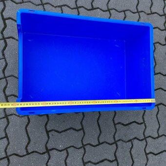 Velke Stohovacie plastove bedne do dielne skladu 40x60x23 - 10
