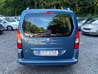 Peugeot Partner Tepee 1.6HDI 68kW klima ČR 2012 90tkm STK - 10