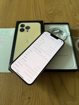 iPhone 13 Pro 128 gb Gold - komplet príslušenstvo, záruka - 10