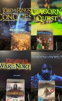 PlayStation 3 Lord of the Rings 4x hra - 10