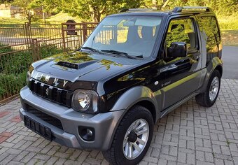 Suzuki jimny 1.3 benzín VVT Edicia špeciál AC,ťažné, rok2015 - 10