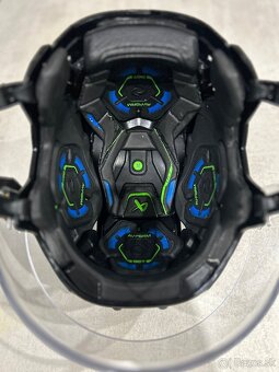 ✅ PROFI PRILBA BAUER - RE- AKT 155 - veľkosť M - BLACK ✅ - 10