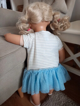 Bábika Sally 63 cm - minimálne hraný stav, bez vád - 10