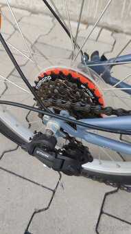 Predám Skladací bicykel Fold 120 modrý - 10