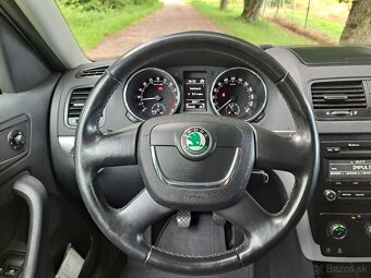 Škoda Yeti 1.6TDi 77Kw,r.v.2012,Po STK a servise,1.majitel - 10