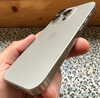 IPHONE 16 PRO 256GB natural titanium, komplet, ZÁRUKA 1/2027 - 10