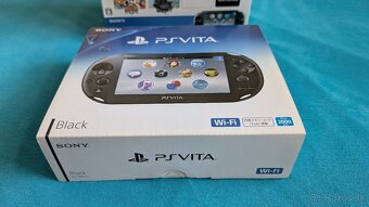 PS Vita 2000 slim čierna s komplet príslušenstvom - 10