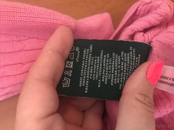 NOVÝ RALPH LAURENT originál luxury dámsky svetrik S/M - 10