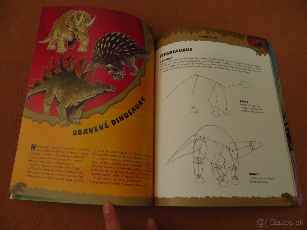 Veľká knižka Puzzle s dinosaurami - formát A4 + zošit + puzz - 11