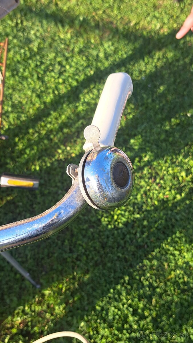 Starožitný skladací bicykel v pôvodnom stave - 11