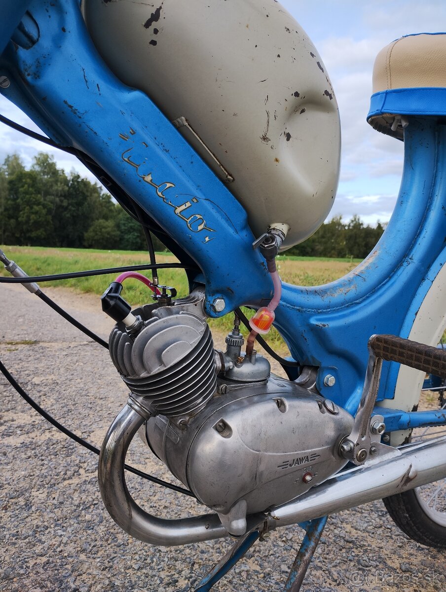 Predám výborne zachovalú jawu Štadión S22 rok 1961 - 11