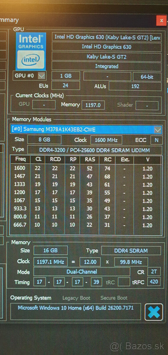 predám šikovné malé PC - Lenovo ThinkCentre M710e SFF - 11