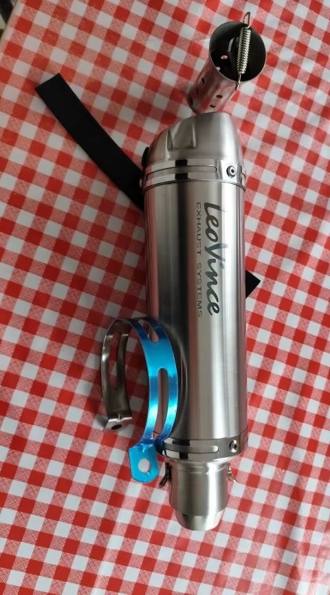 Nový Univerzálny Športový výfuk na motorku - LeoVince - 11