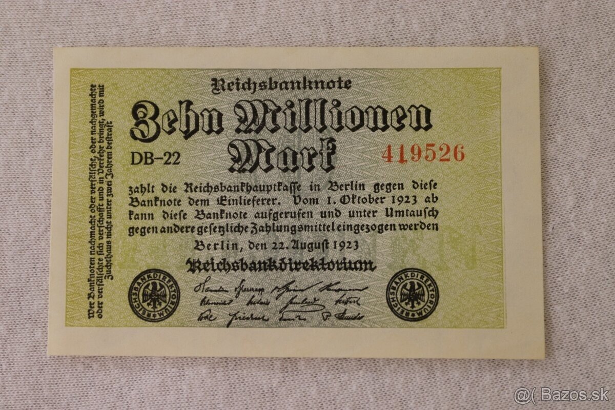 Unc bankovky (zostava č.9) - 11