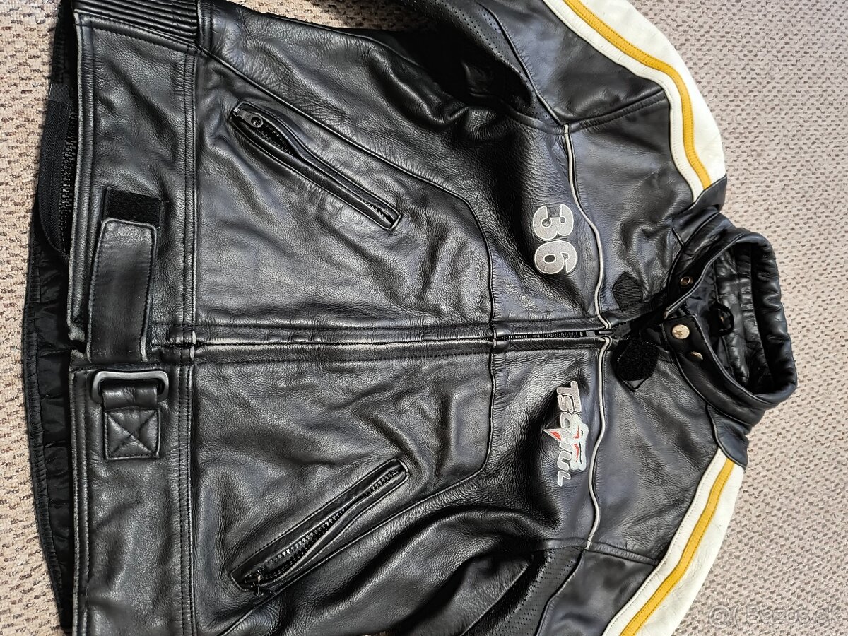 kožená bunda Tschul veľkosť L - 11