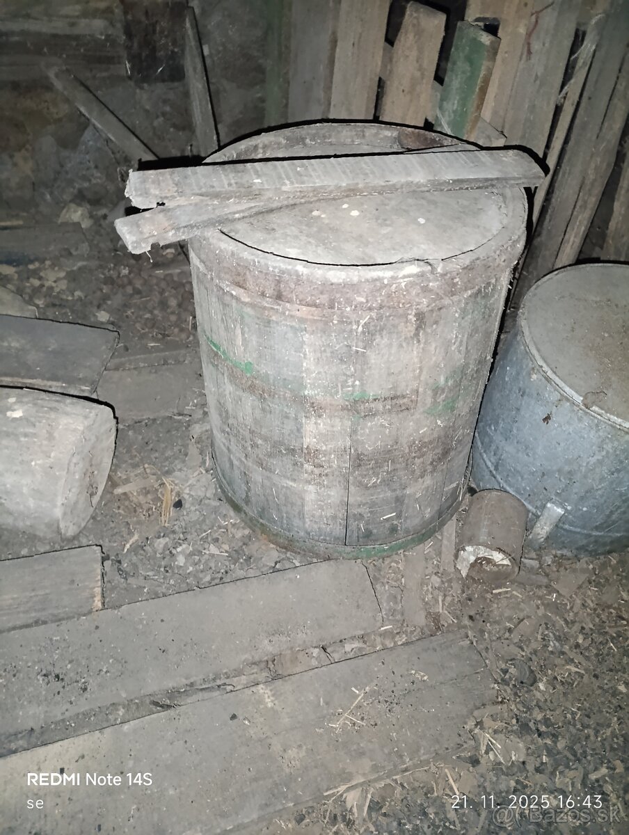 Predám drevený sud - 11