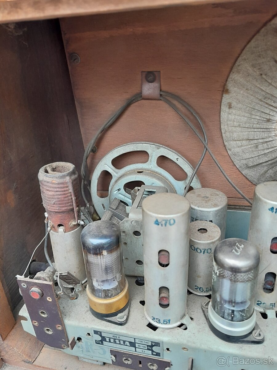 Predám rádio Tesla 406U - 11