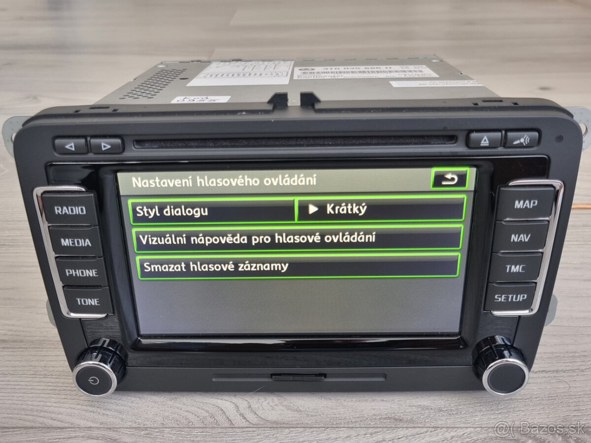 Skoda Columbus 2014 RNS510 Navi LED SSD Mapy V17 2020 - 11