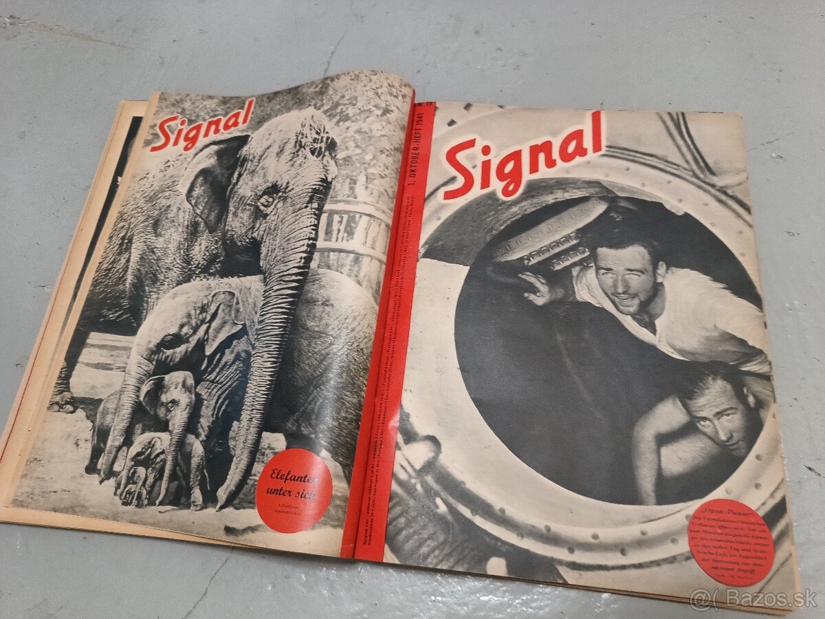 nemecký vojnový SIGNAL 1941 čísla 14-24 - 11