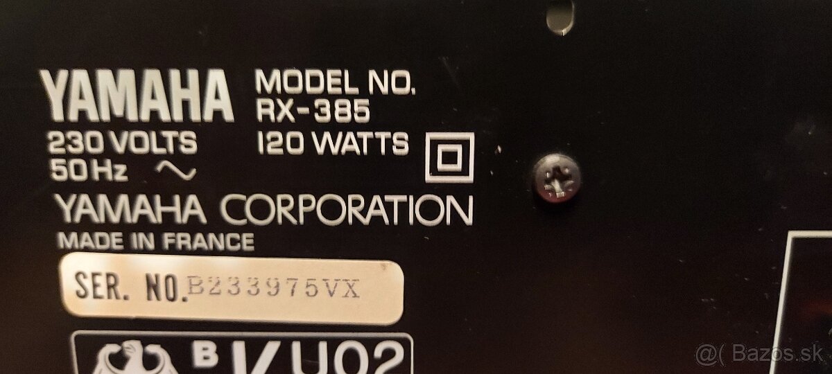 Predám receivery Yamaha - 11