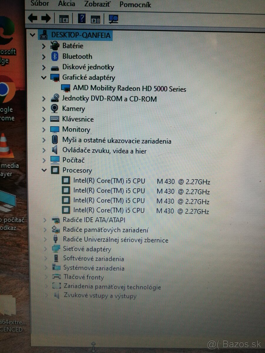 Asus X52. Intel i5. 320 GB. 15,6". 6 GB RAM.Nová klávesnica - 11