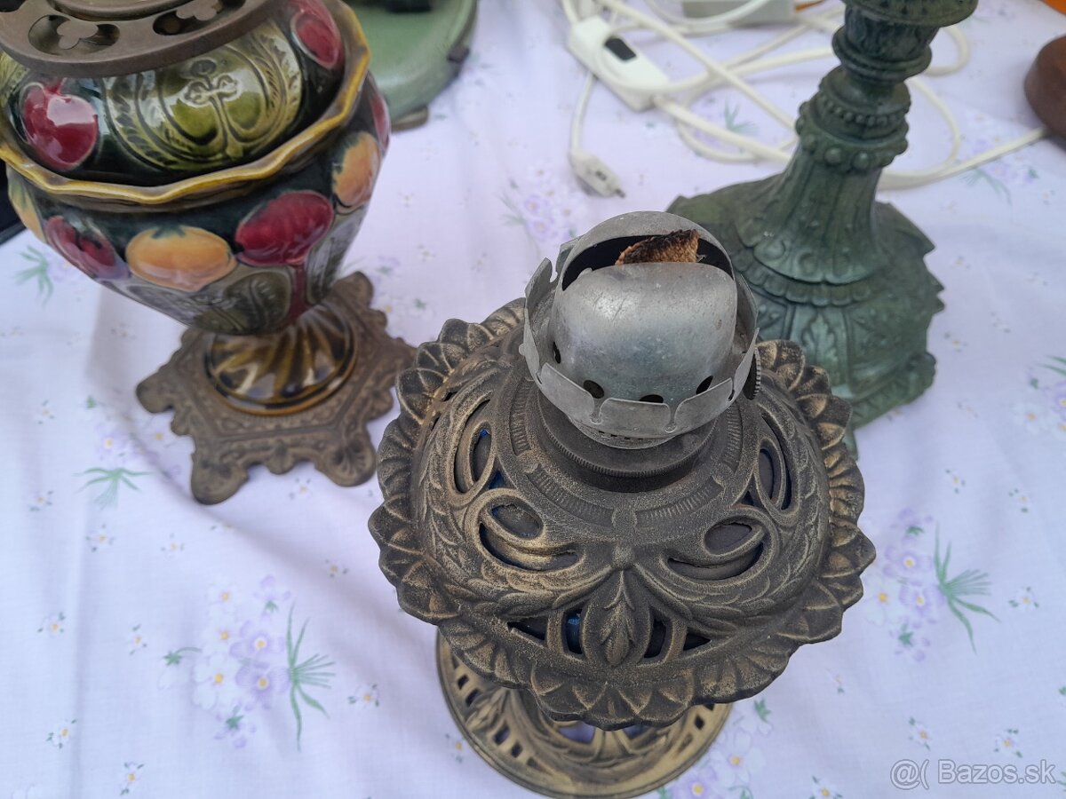 Historická petrolejová,elektrická,retro vetilátor. - 11