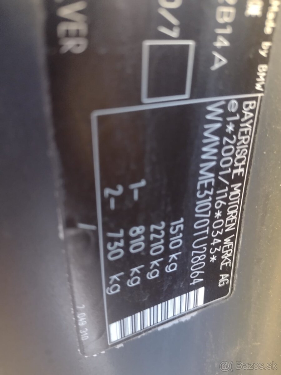 MINI COOPER 1.4 BENZIN 70 KW ROK VYROBY 2009 - 11