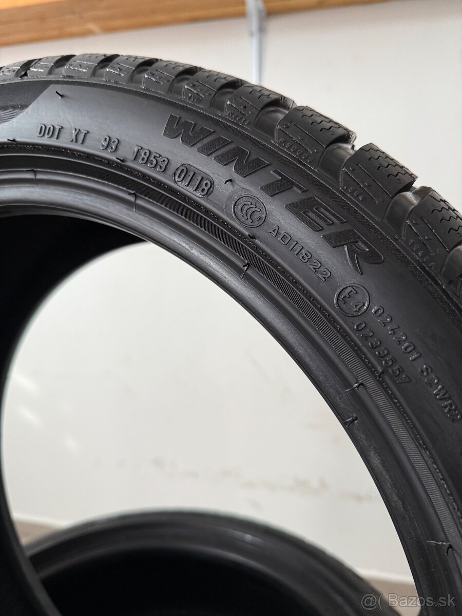 Nepoužité zimné pneumatiky 245/40/19 Pirelli Runflat - 11