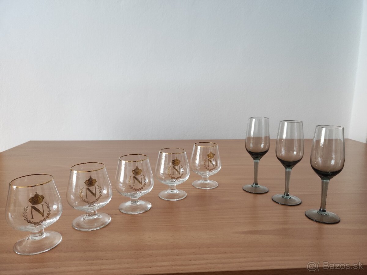 Krištáľ váza misa pohárik svietnik dóza, Sklená fľaša pohári - 11